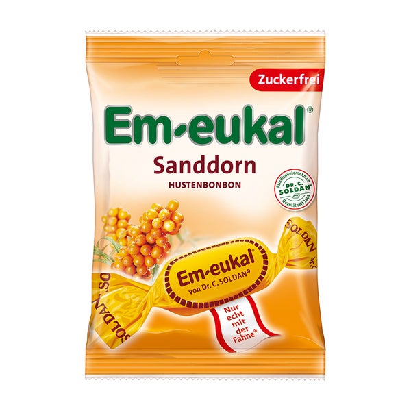 EM Eukal Bonbons Sanddorn zuckerfrei 75 g