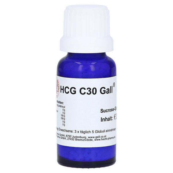HCG C 30 Gall Globuli 20 g