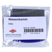 Produktabbildung: Nissenkamm Metall Blauer Griff 1 St