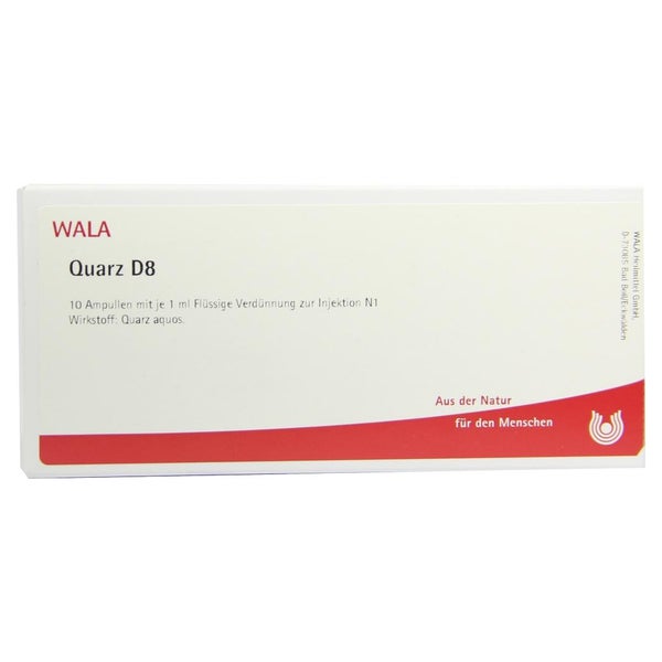 Quarz D 8 Ampullen 10X1 ml