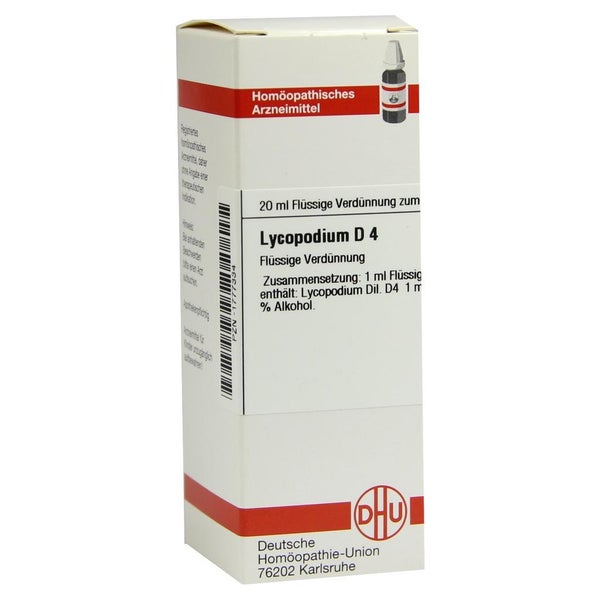 Lycopodium D 4 Dilution 20 ml