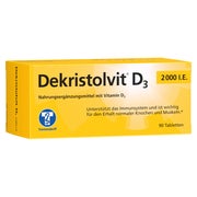 Produktabbildung: Dekristolvit® D3 2.000 I.E. 90 St