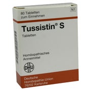 Produktabbildung: Tussistin S Tabletten 80 St