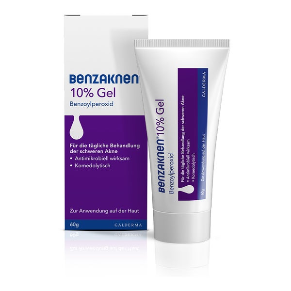 Benzaknen 10% Gel 60 g