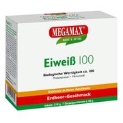 Produktabbildung: MEGAMAX® Eiweiß 100 Erdbeere 7X30 g