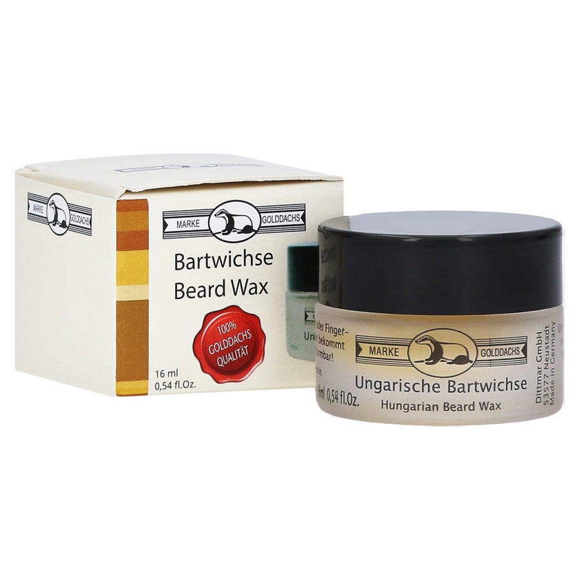 Bartwichse Ung.in der Glasdose GOLDDACHS 16 ml