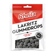 Produktabbildung: Rheila Lakritz Gummidrops mit Zucker 90 g