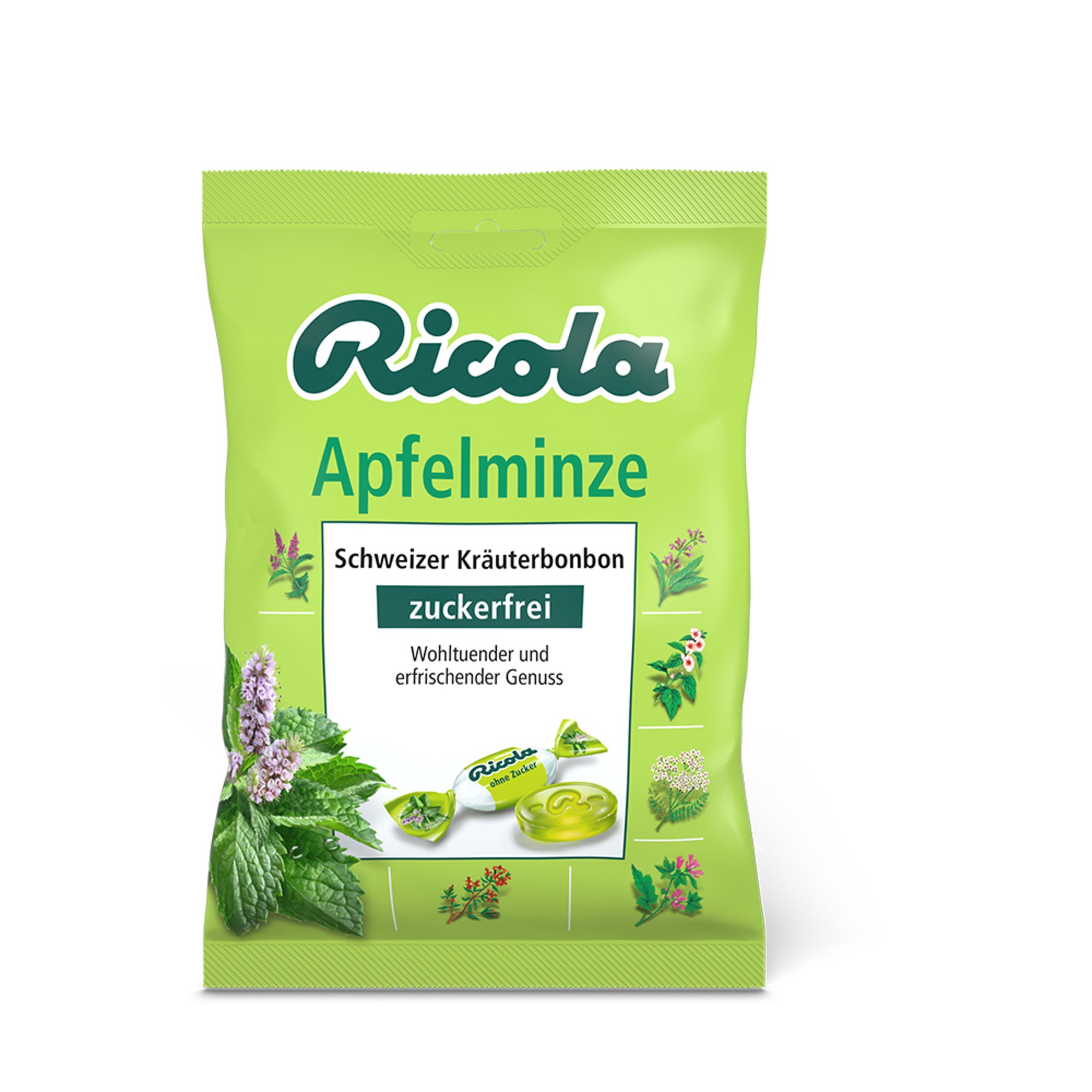 Erfahrungen zu RICOLA o.Z.Beutel Apfelminze Bonbons medpex