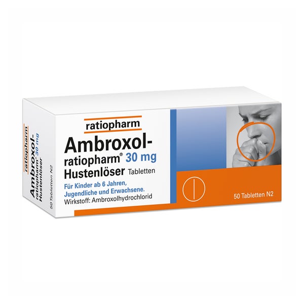 Ambroxol ratiopharm 30 mg Hustenlöser 50 St
