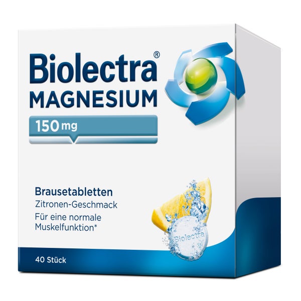 Biolectra Magnesium 150 mg Zitrone Braus 40 St