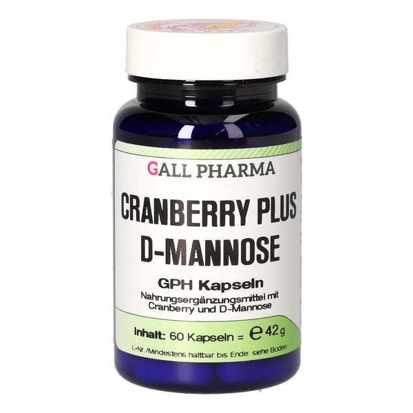 Cranberry PLUS D-mannose GPH Kapseln 60 St