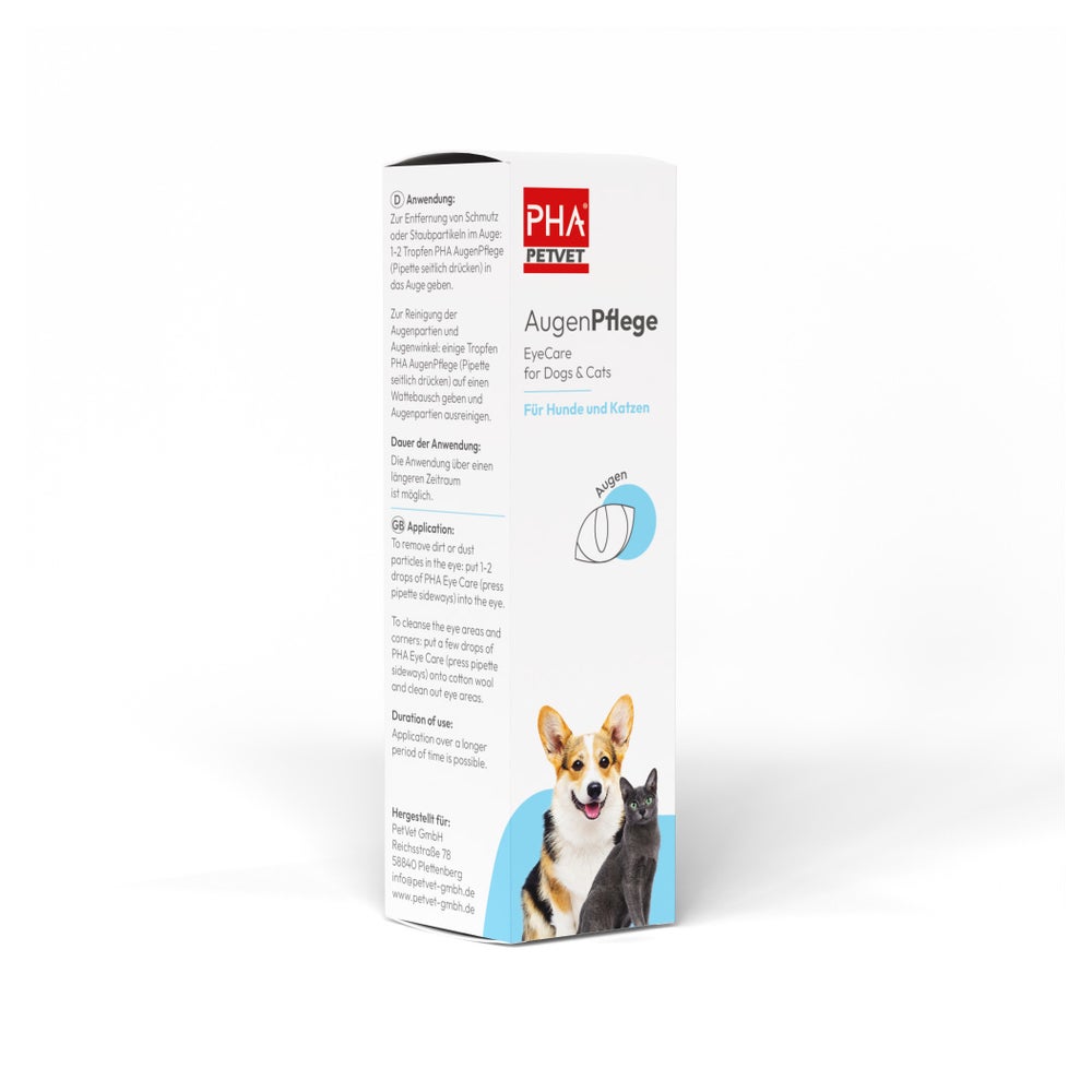 PHA Augenpflege Tropfen Hunde/Katzen 20 ml