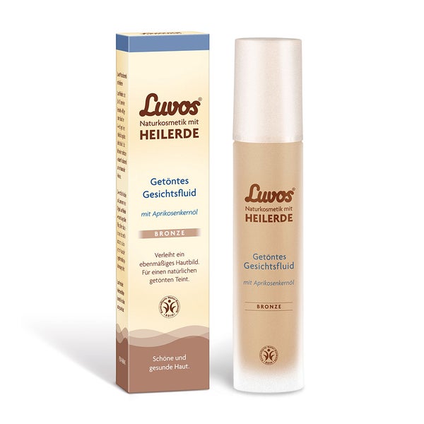Luvos Heilerde getöntes Gesichtsfluid BRONZE 50 ml