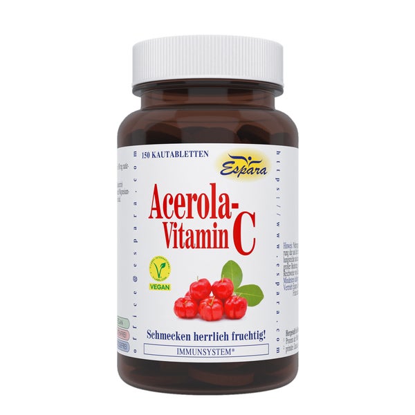 Acerola Vitamin C Kautabletten 60 St