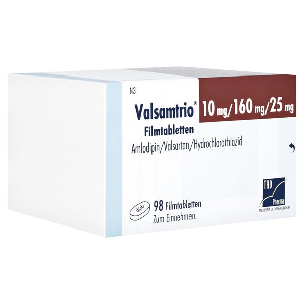 VALSAMTRIO 10 mg/160 mg/25 mg Filmtabletten 98 St