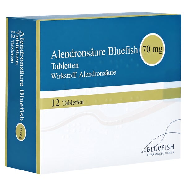 Alendronsäure Bluefish 70 mg Tabletten 12 St