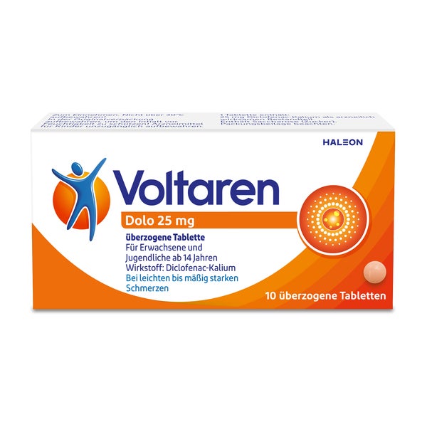 Voltaren Dolo 25 mg 10 St