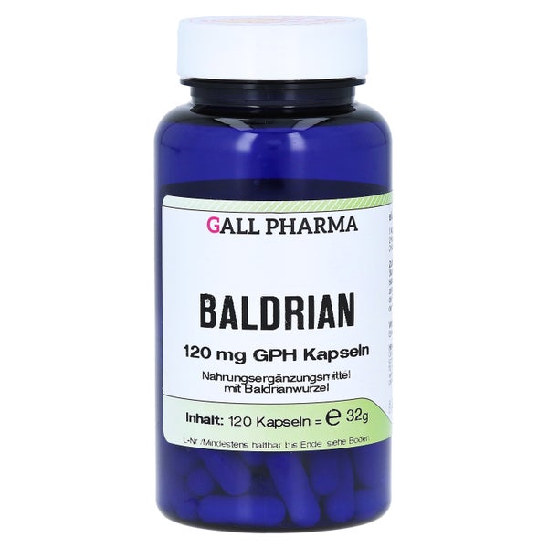 Baldrian 120 mg GPH Kapseln 120 St
