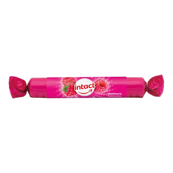 intact Traubenzuckerrolle Himbeere 1 St