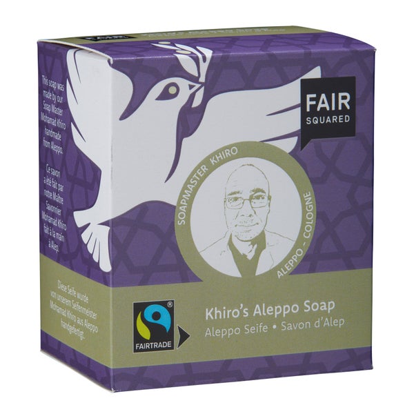FAIR SQUARED Khiros Aleppo Seife 160 g