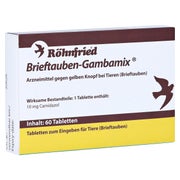 Brieftauben-gambamix Tabletten vet. 60 St