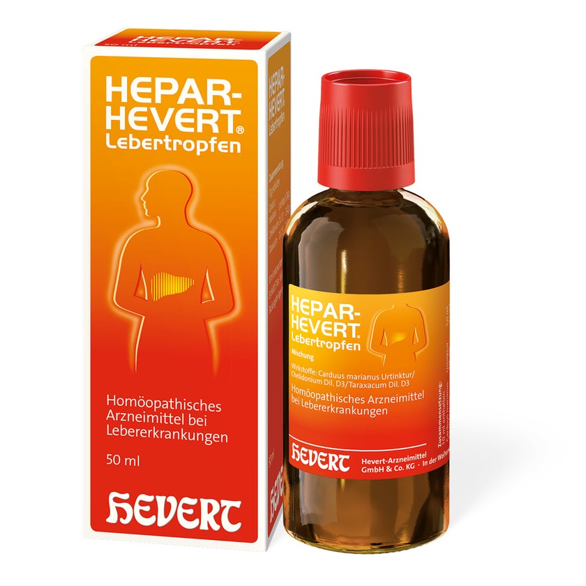 Hepar Hevert Lebertropfen 50 ml