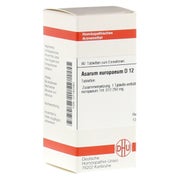 Produktabbildung: Asarum Europaeum D 12 Tabletten 80 St