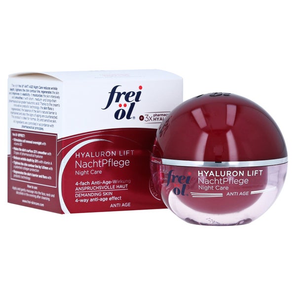 freiÖl Anti Age Hyaluron Lift NachtPflege 50 ml