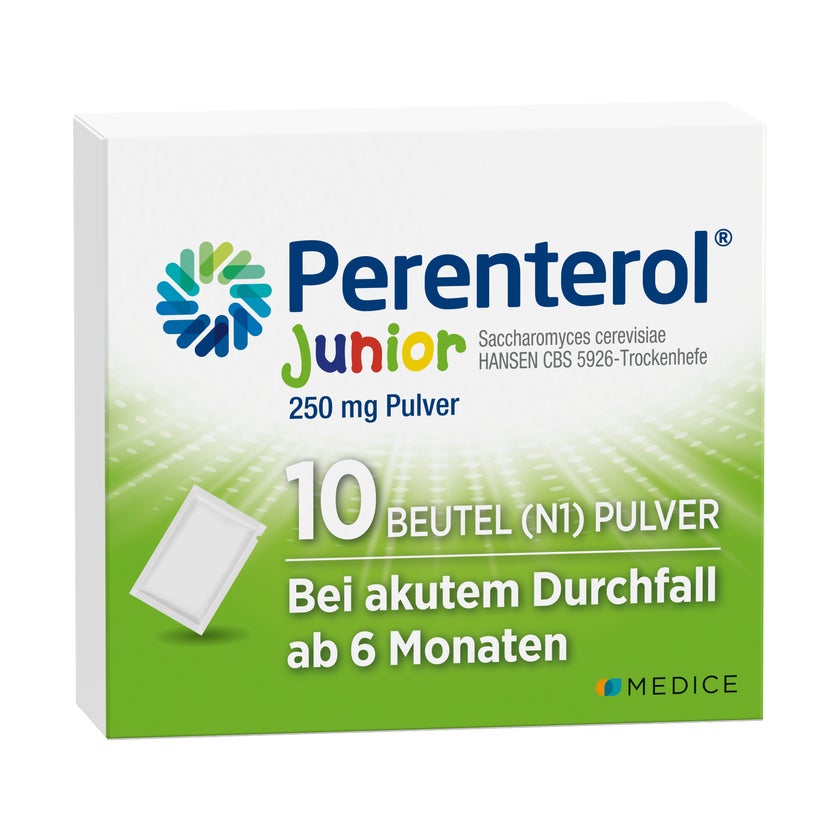 Perenterol Junior 250 mg Pulver 10 St