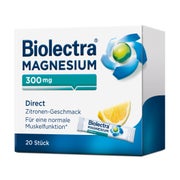Produktabbildung: Biolectra Magnesium 300 mg Direct Zitrone 20 St