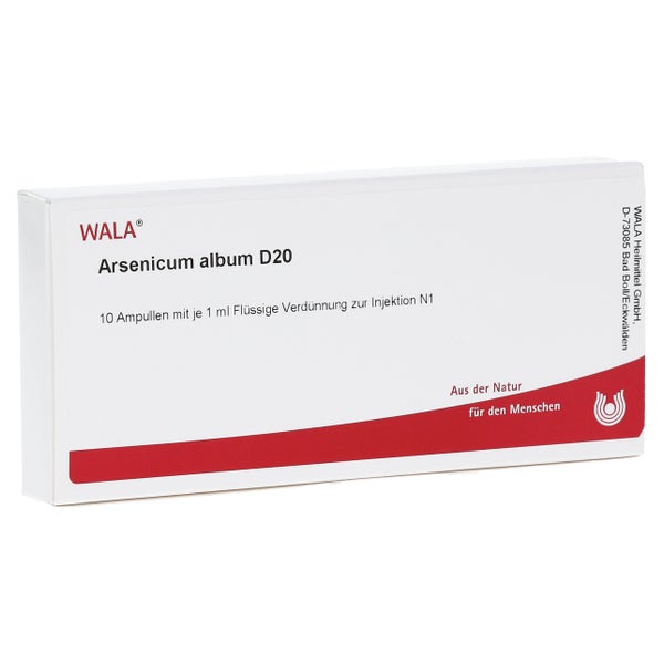 Arsenicum Album D 20 Ampullen 10X1 ml
