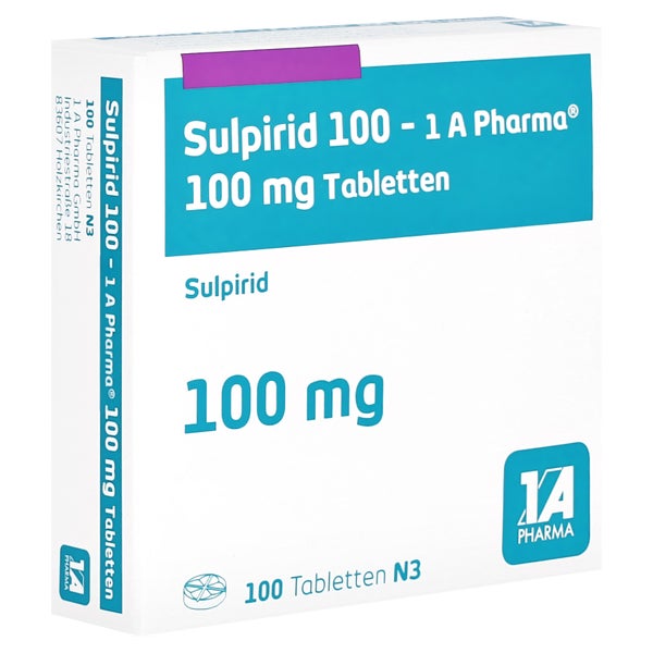 Sulpirid 100-1a Pharma Tabletten 100 St