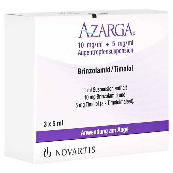 AZARGA 10 mg/ml + 5 mg/ml Augentropfensuspension 3X5 ml