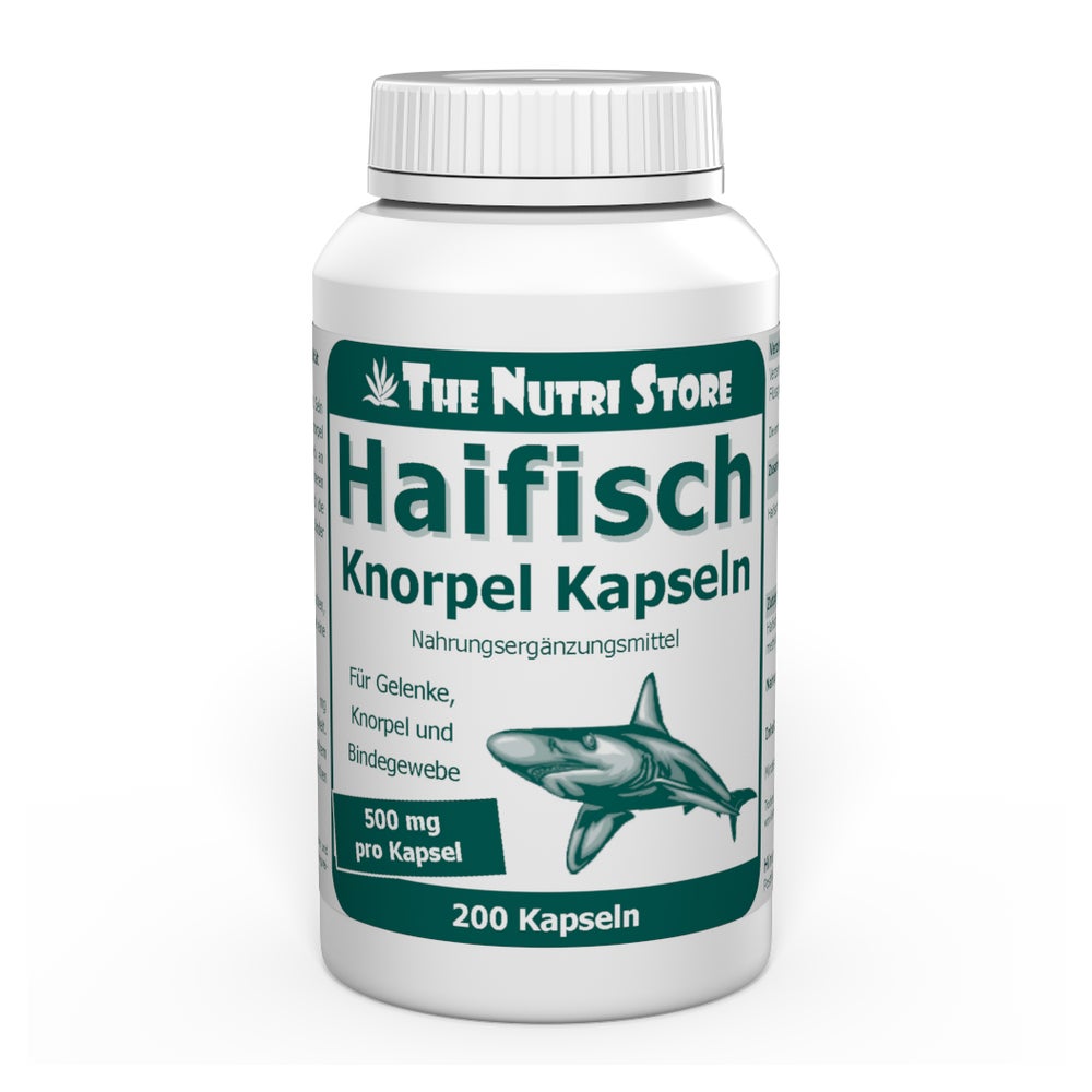 Haifisch Knorpel 500 mg Kapseln 200 St