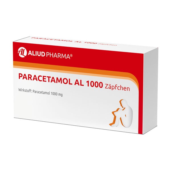 Paracetamol AL 1.000 Suppositorien 10 St