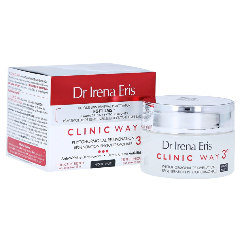 Anti-wrinkle 3 Dermo-cream night CLINIC 50 ml