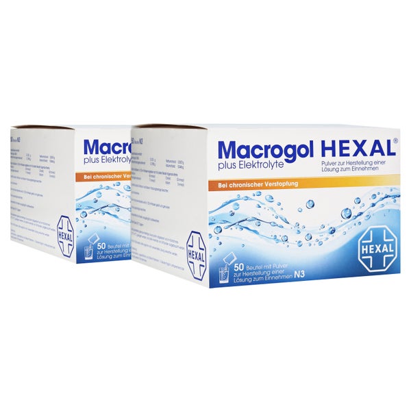 Macrogol HEXAL plus Elektrolyte 100 St