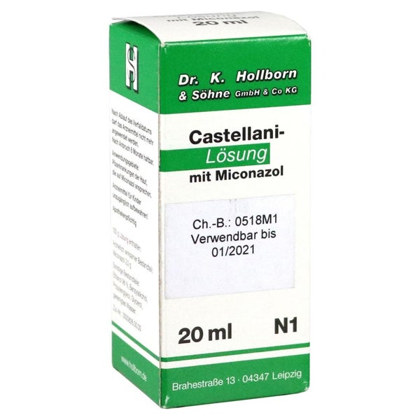 Castellani m. Miconazol Lösung 20 ml