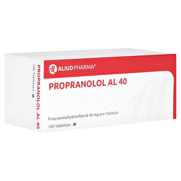 Propranolol AL 40 Tabletten 100 St