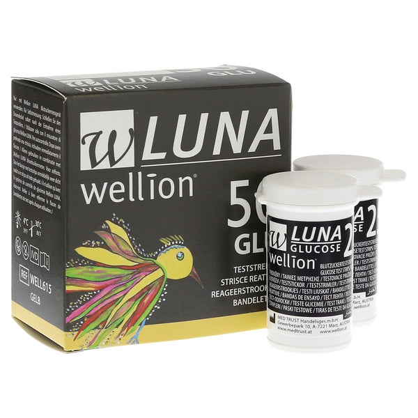 Wellion LUNA Blutzuckerteststreifen 50 St