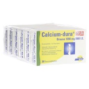 Calcium DURA Vit D3 Brause 1200 mg/800 I 120 St