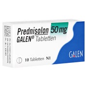 Prednisolon 50 mg GALEN Tabletten 10 St