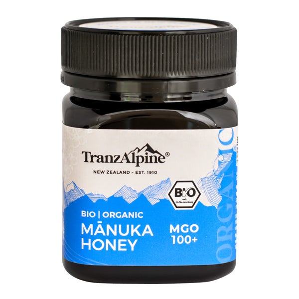 BIO Manuka Honig MGO 100+ TranzAlpine 250 g
