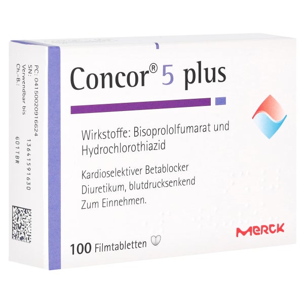 Concor 5 plus Filmtabletten 100 St