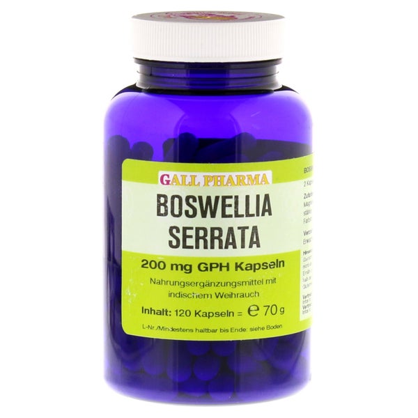 Boswellia Serrata 200 mg GPH Kapseln 120 St