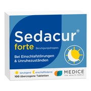 Produktabbildung: Sedacur Forte Beruhigungsdragees 100 St