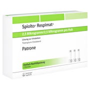 SPIOLTO Respimat 2,5 µg/2,5 µg Hub Nachfüllpackung 3X4,0 ml