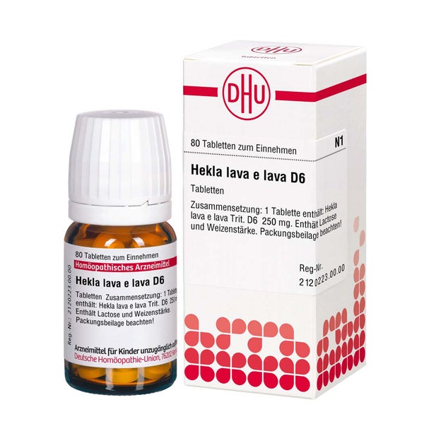 Hekla lava e lava D6  Tabletten 80 St