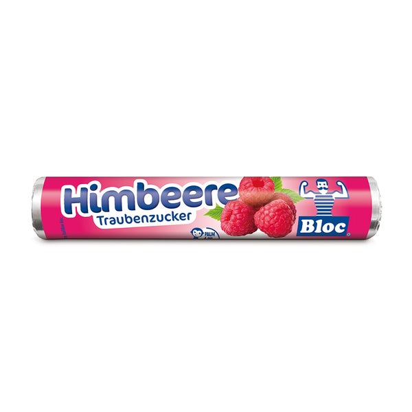 BLOC Traubenzucker Himbeer Rolle 1 St