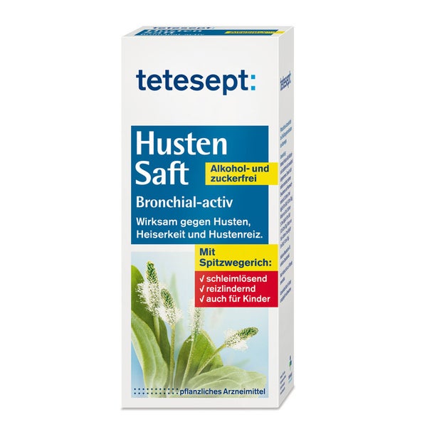 Tetesept Hustensaft Alkohol- und zuckerfrei 140 g